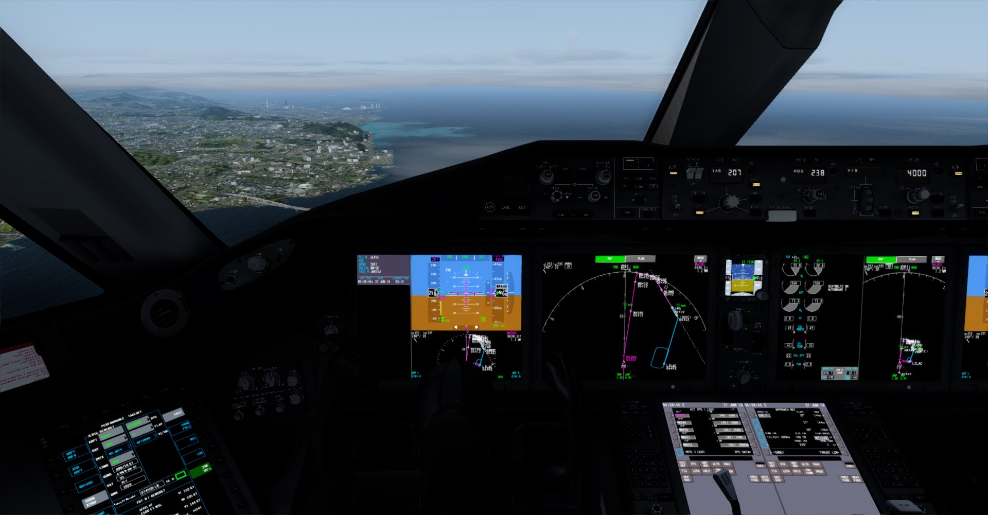 JAL816 RCTP-RJCC航线飞行-8773 