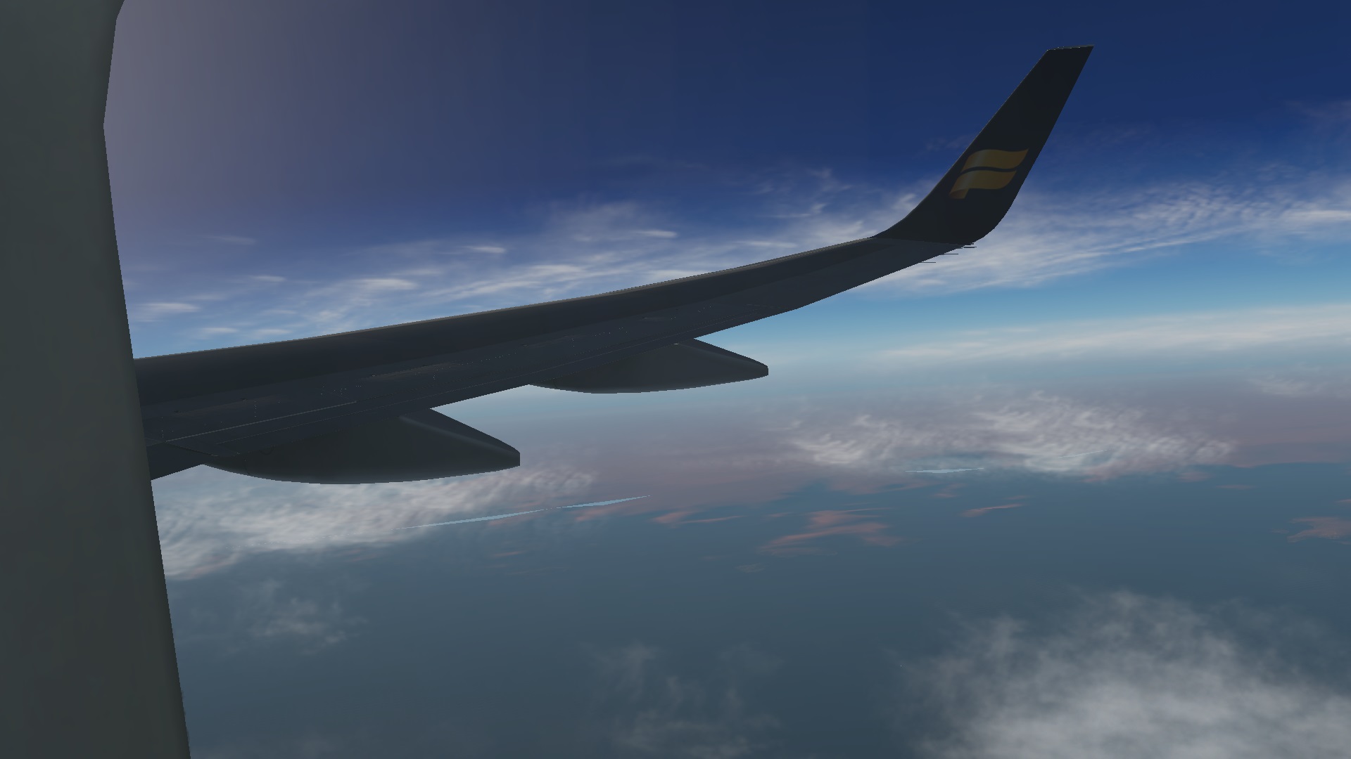 【XP长途飞行测试】冰岛航空ICE873 雷克雅未克-达拉斯-4576 