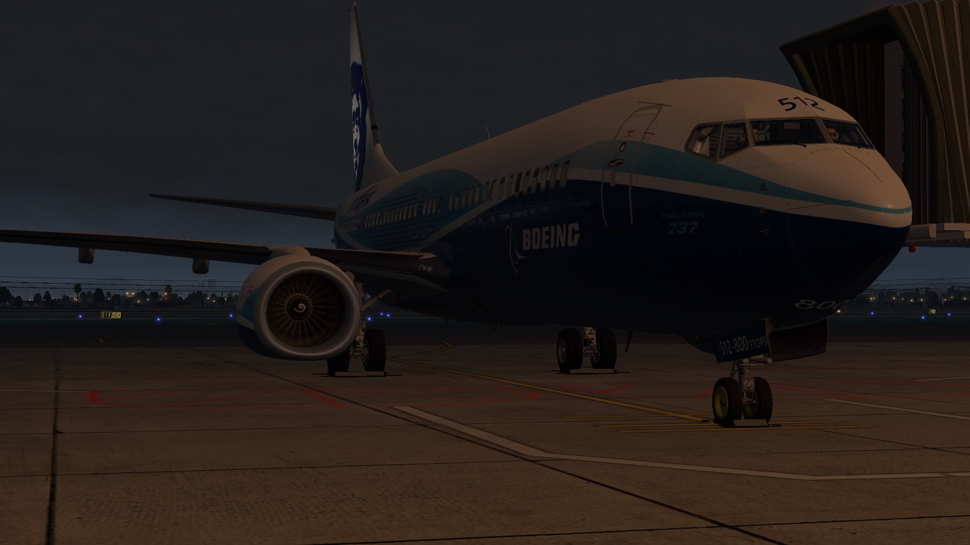 【XP11夜航】阿拉斯加航空AS197 洛杉矶-波特兰(PDX)-3343 