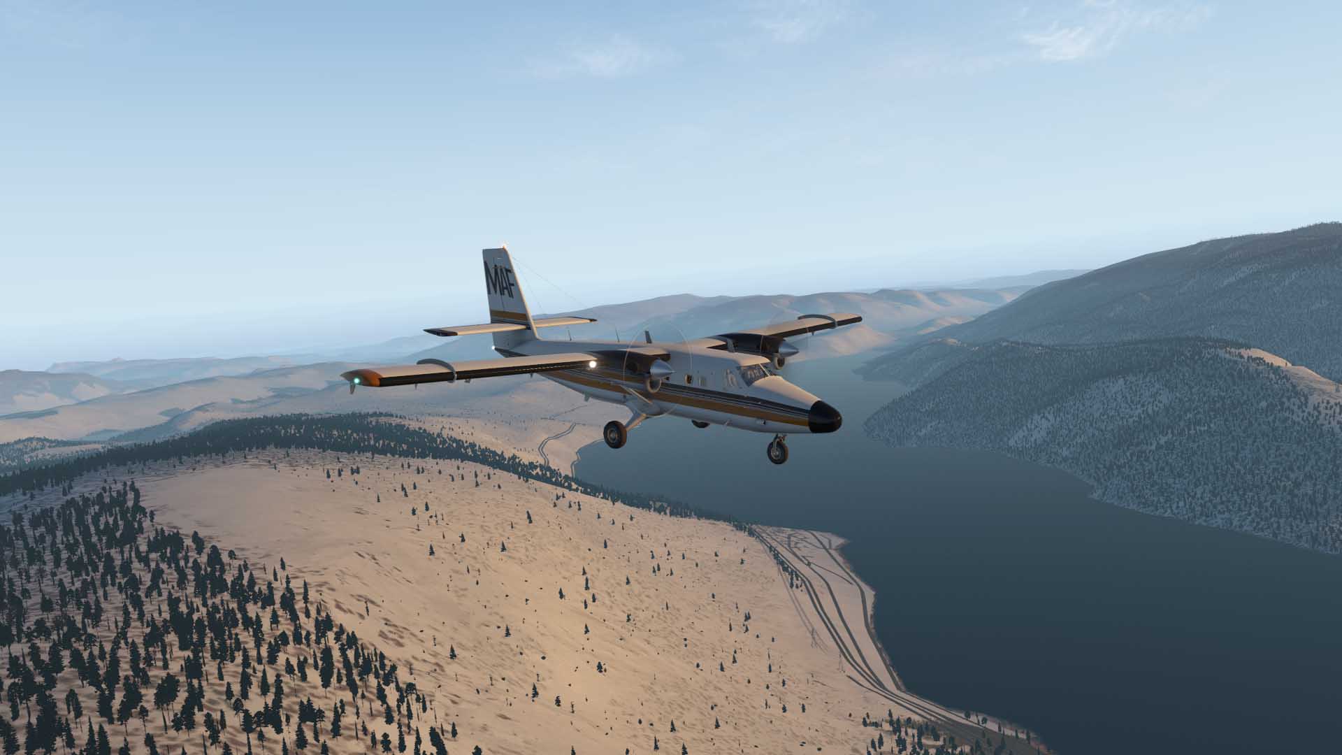 FSEconomy任务CYYC--CYLM冬季DHC-6 Twin Otter-7993 