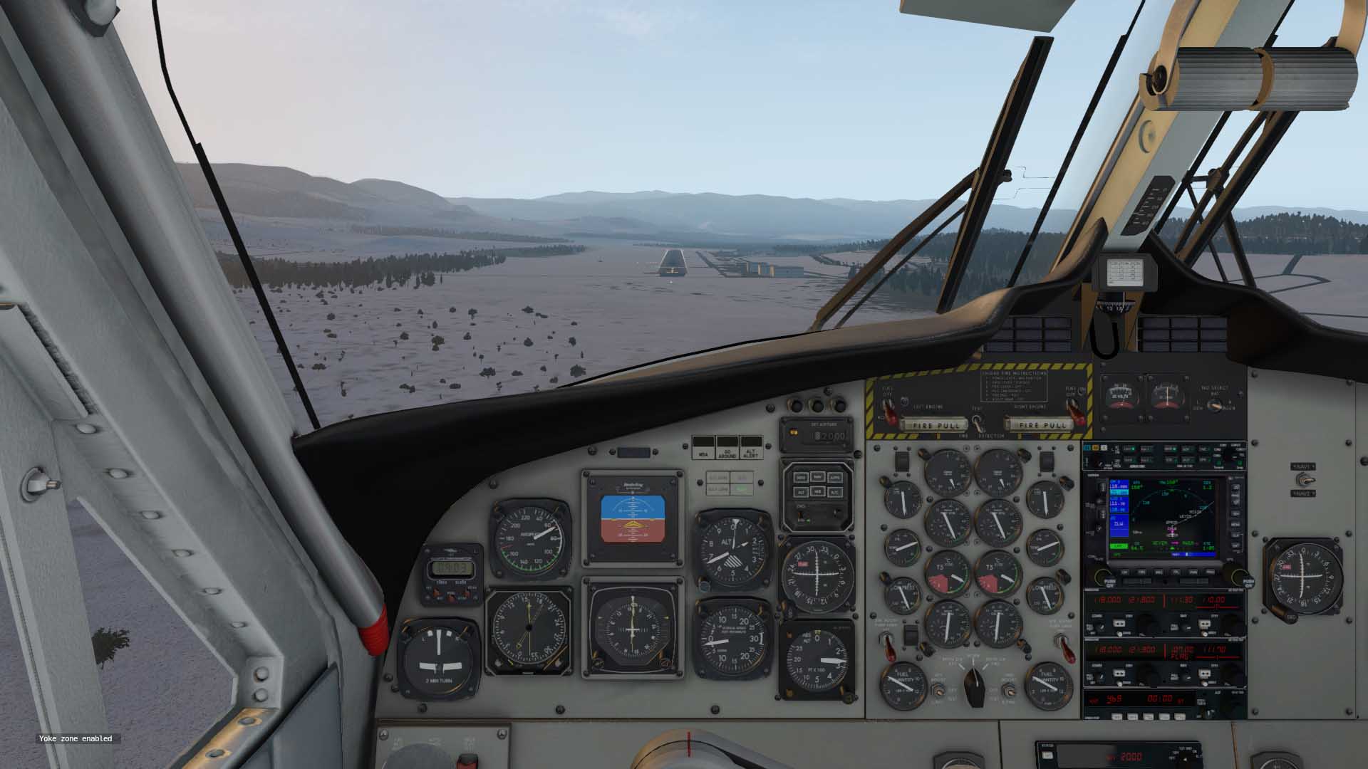 FSEconomy任务CYYC--CYLM冬季DHC-6 Twin Otter-9369 