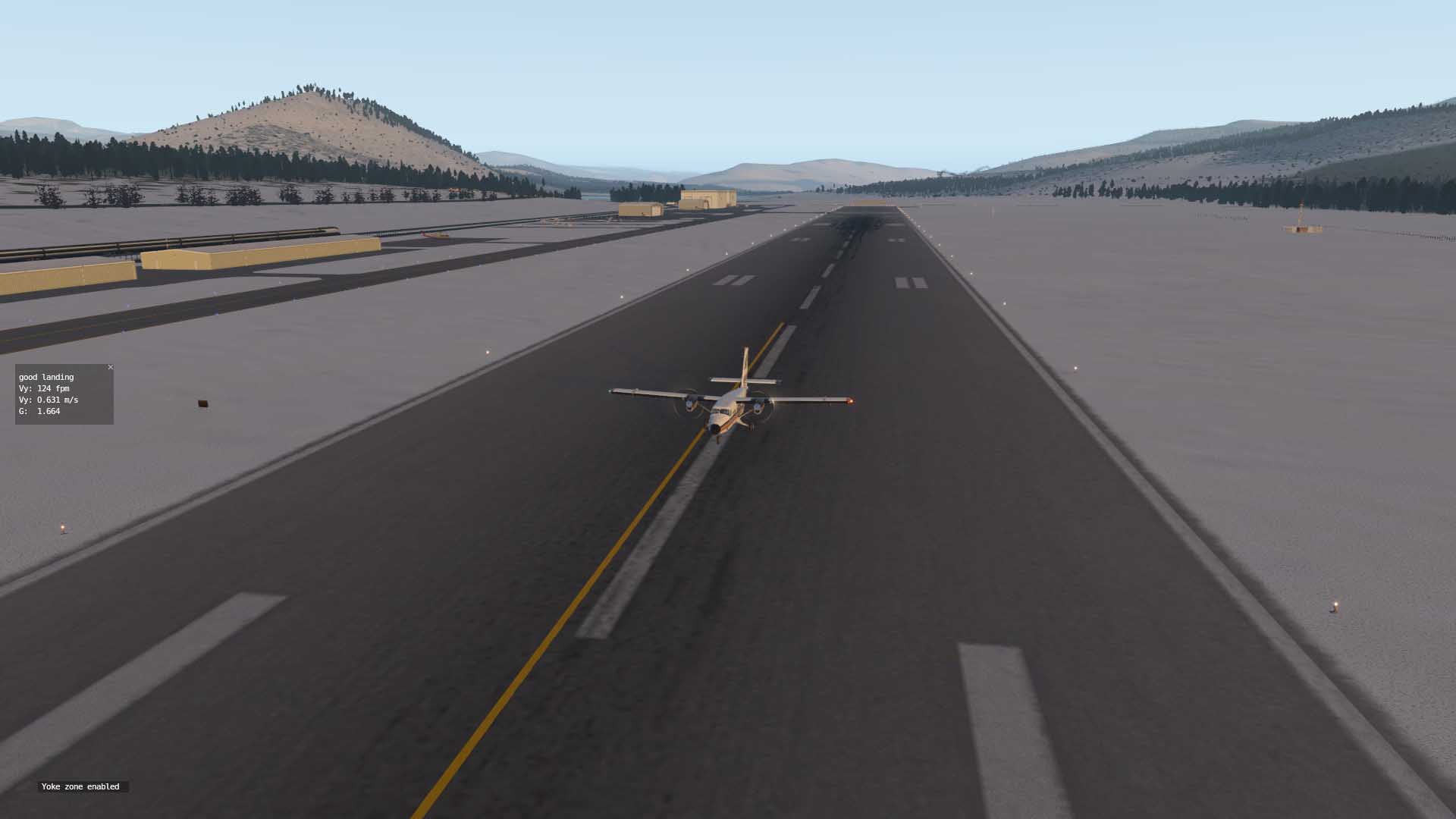 FSEconomy任务CYYC--CYLM冬季DHC-6 Twin Otter-5069 