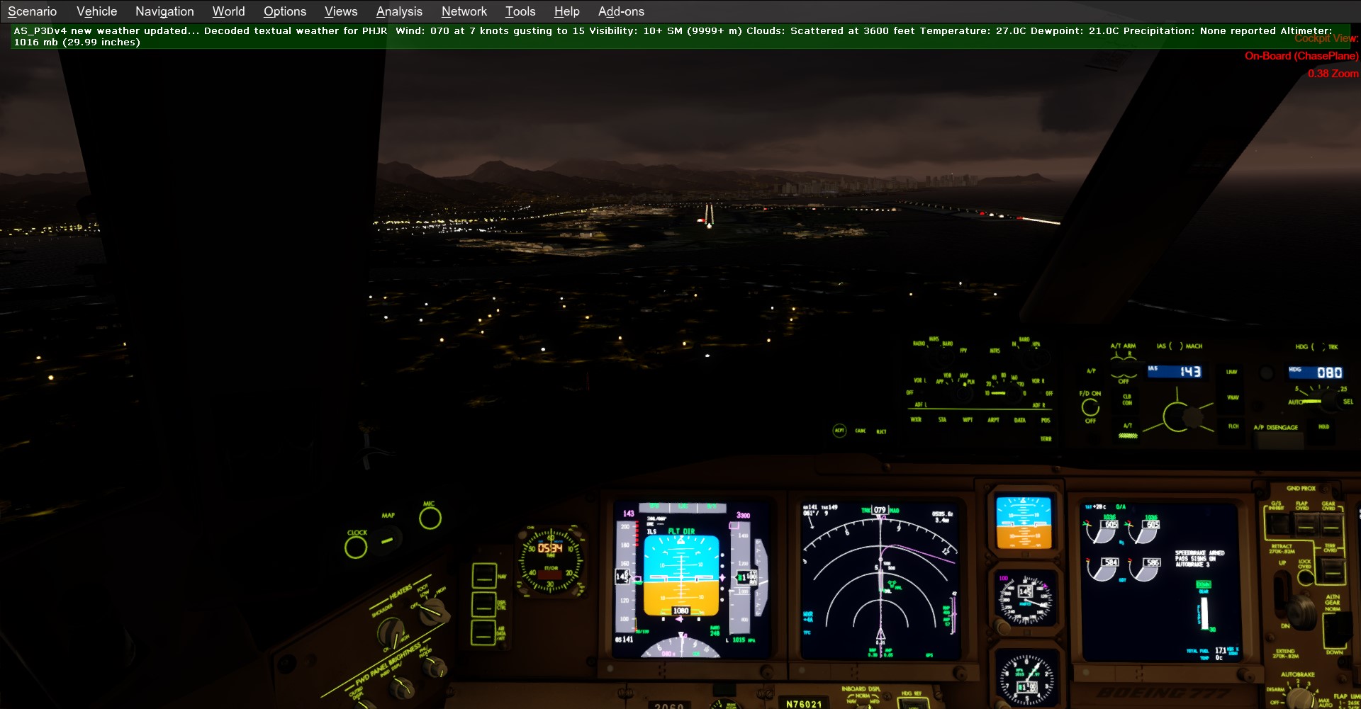 UA1509 KSFO-PHNL-6781 