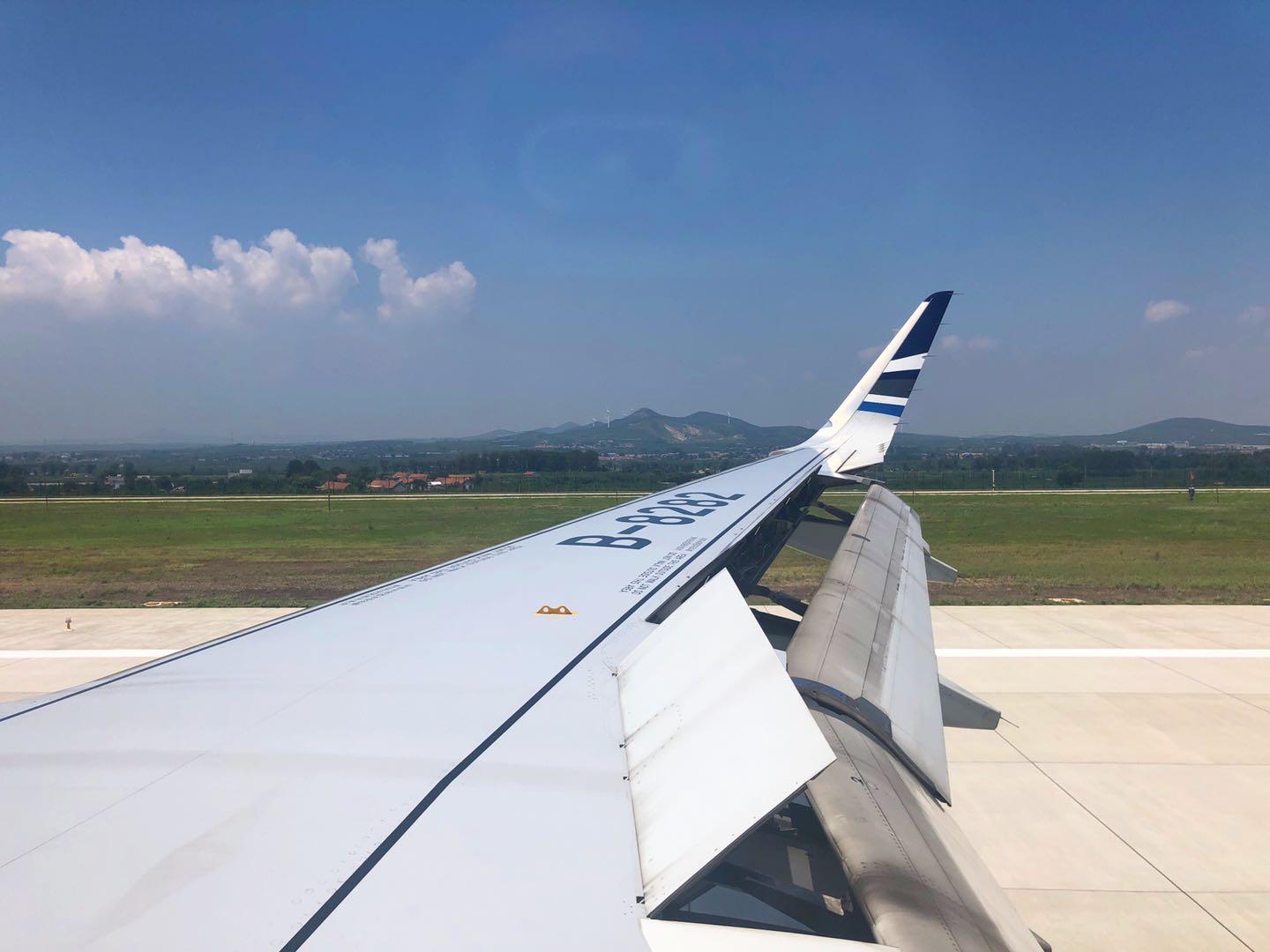 最近新体验，青岛航空-8420 