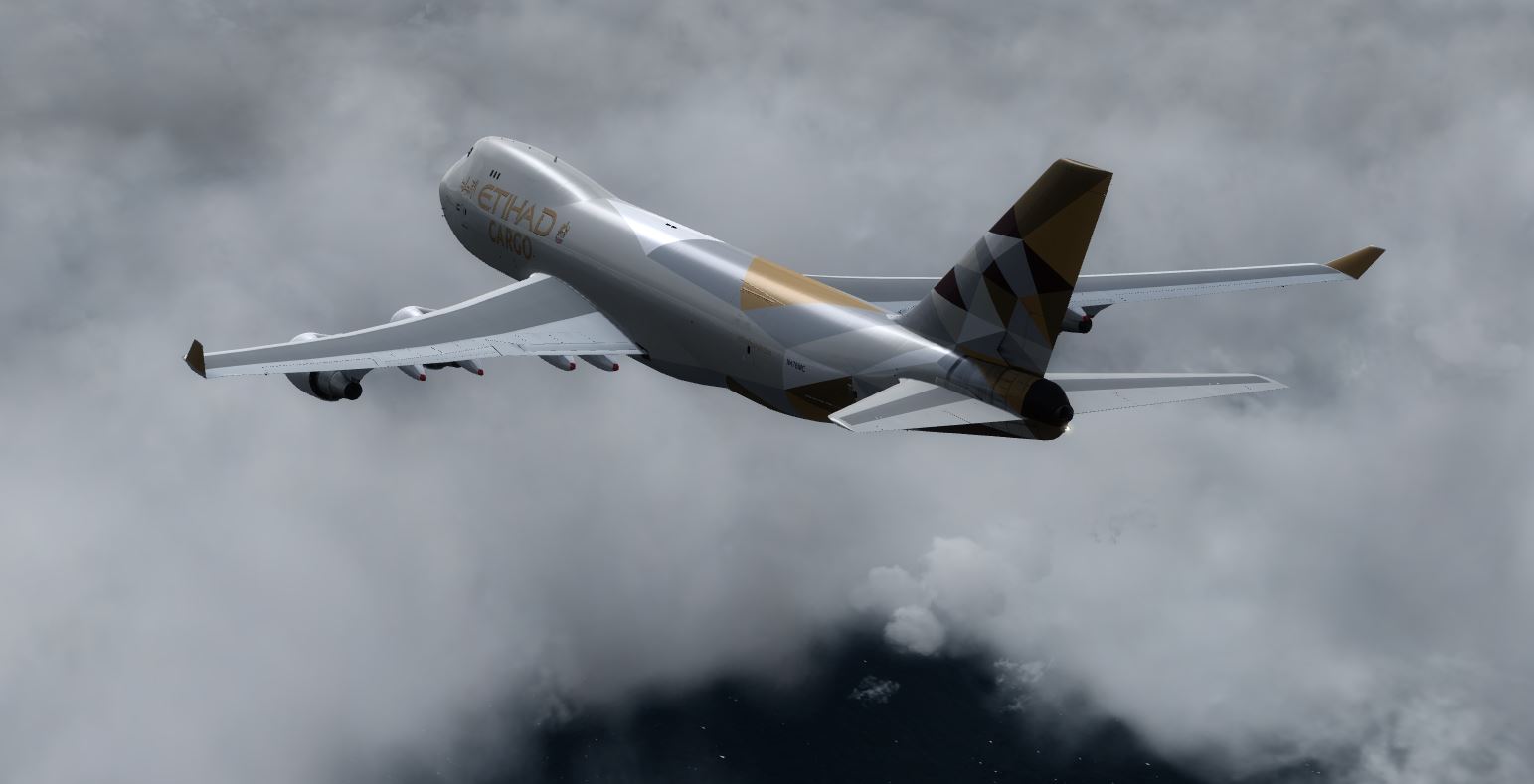 B747-400 阿提哈德 cargo 女皇-6124 