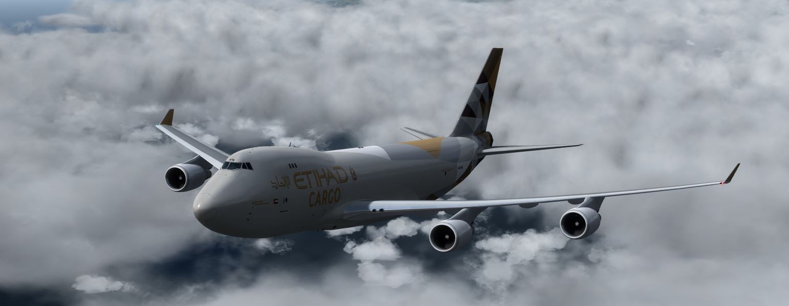 B747-400 阿提哈德 cargo 女皇-5375 