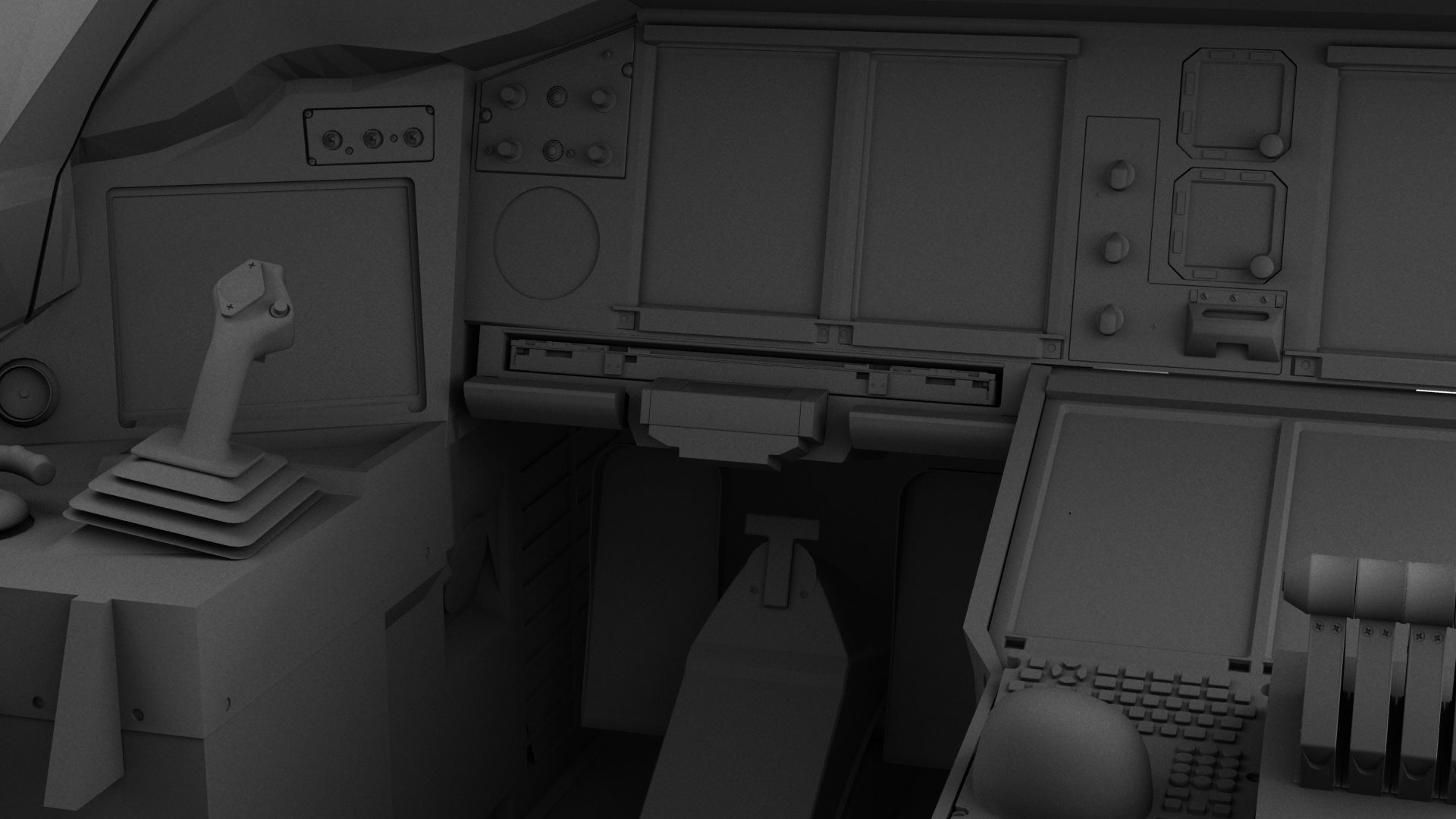 Matt Davies study level A380 for P3D v4 + X-Plane – New cockpit previews-8416 
