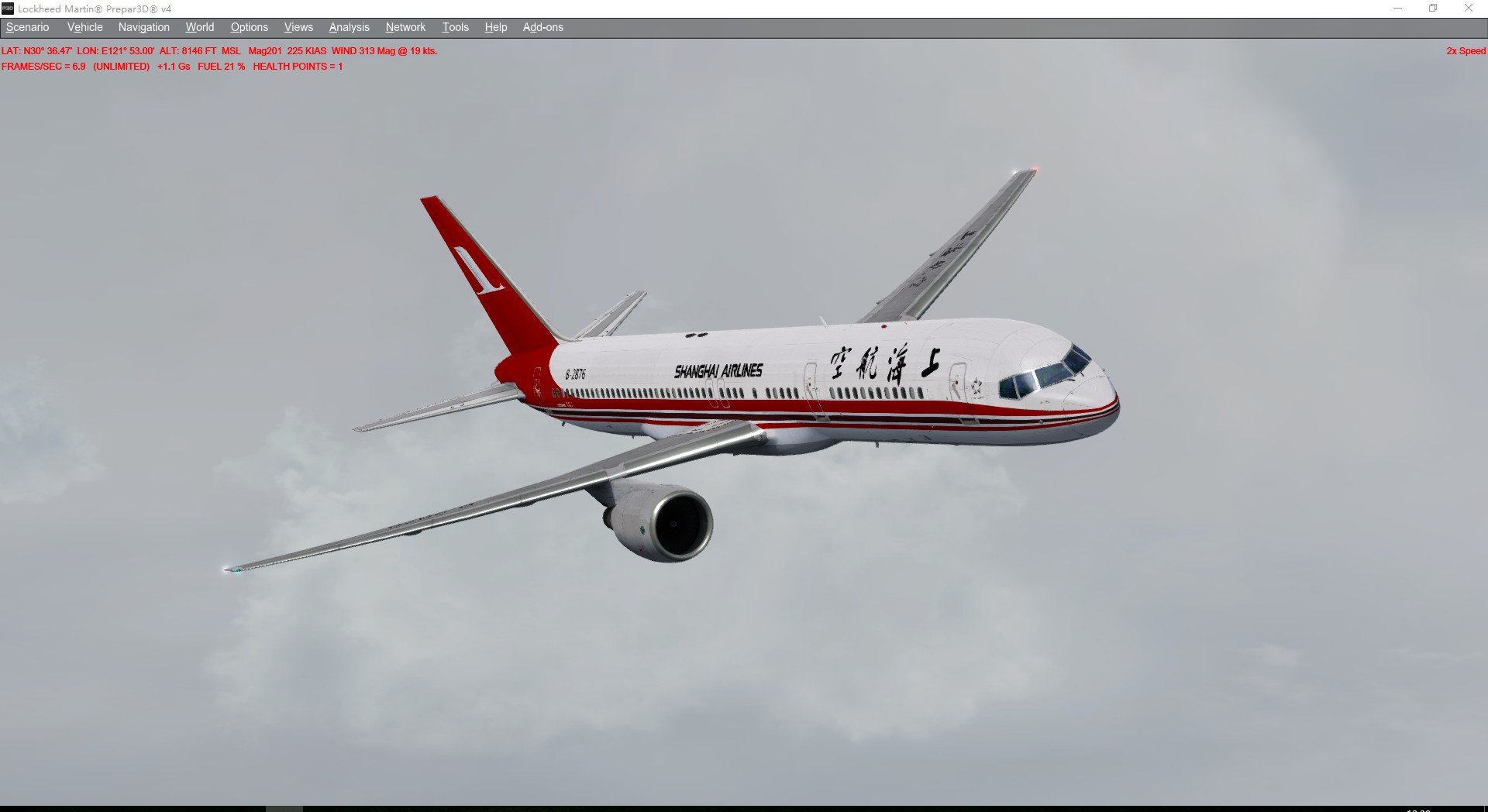 波音757去安比台风-8484 