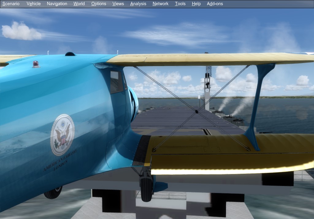 Beech UC-17 落航母-2257 