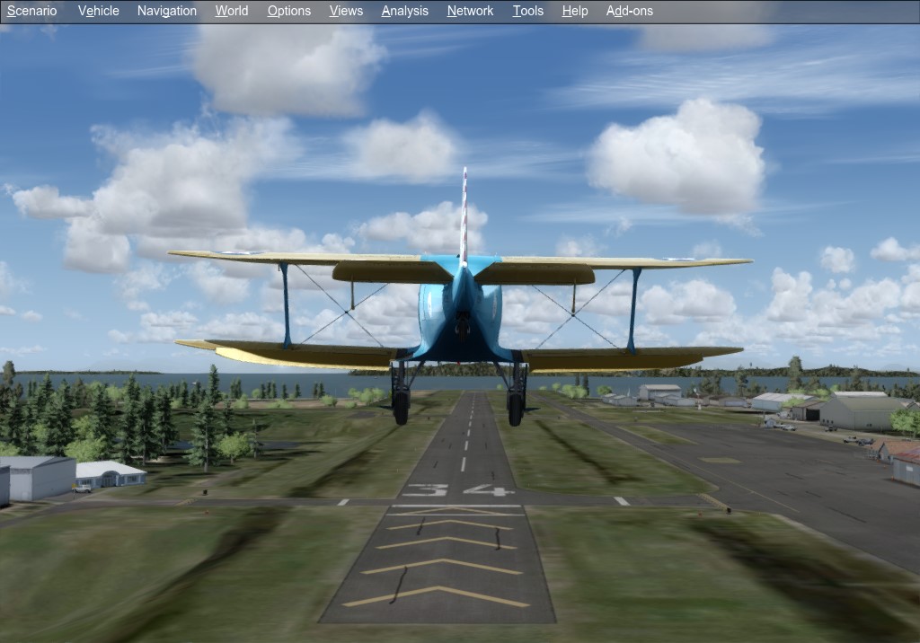 Beech UC-17 落航母-4444 