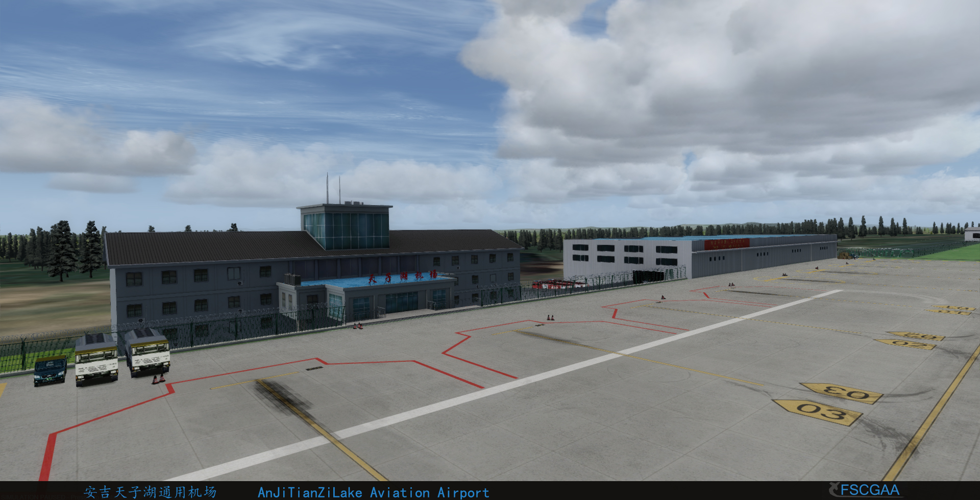 安吉天子湖通航机场 for P3Dv4 发布-5902 