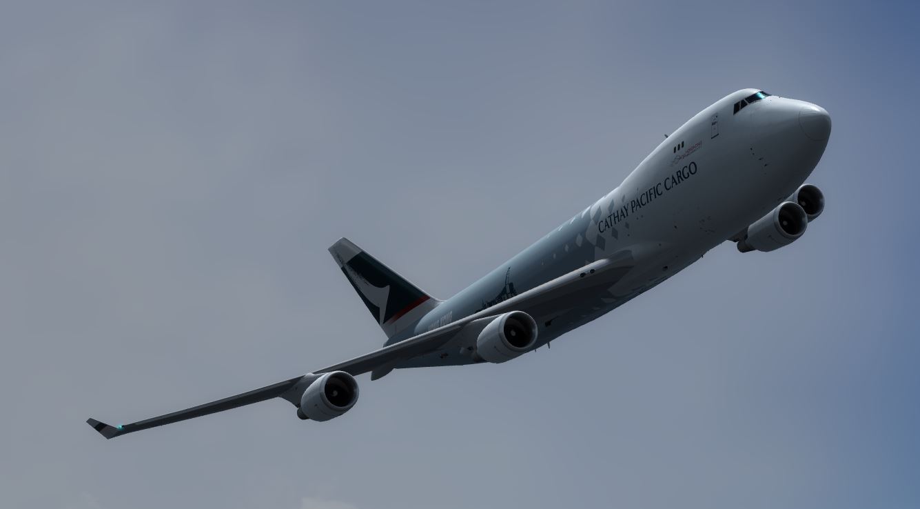 B747-400 Cathay Cargo Hong Kong Trader 2018  @ VHHX-4639 