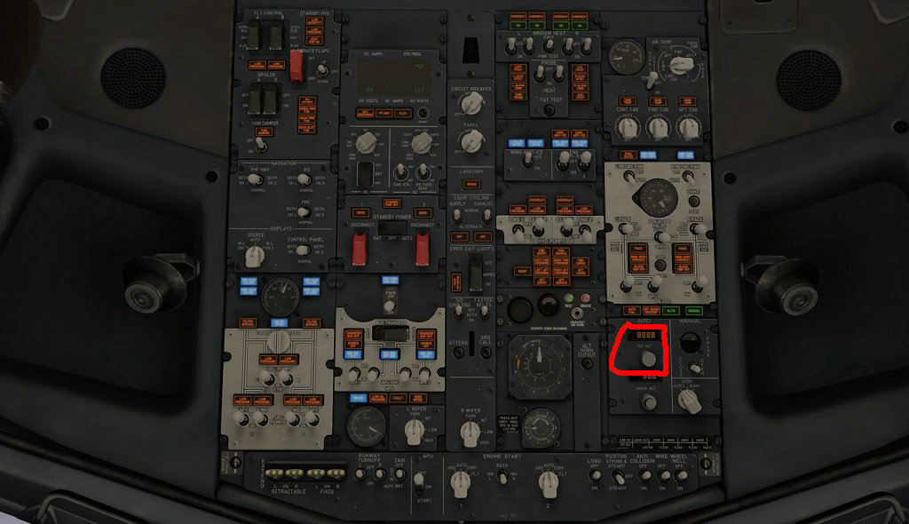紧急请教：XP11 波音737 如何设置增压？-1026 