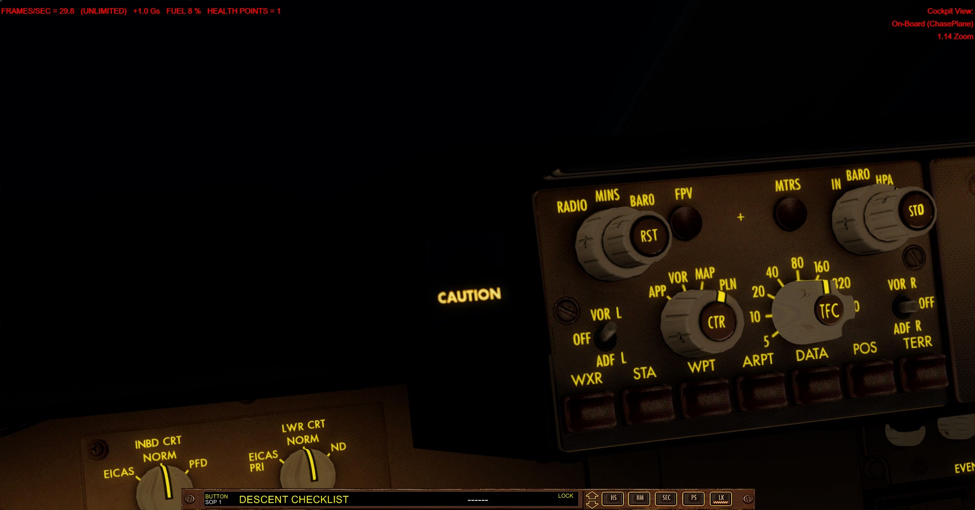 【已解决】关于PMDG747ER的EICAS警告-2026 