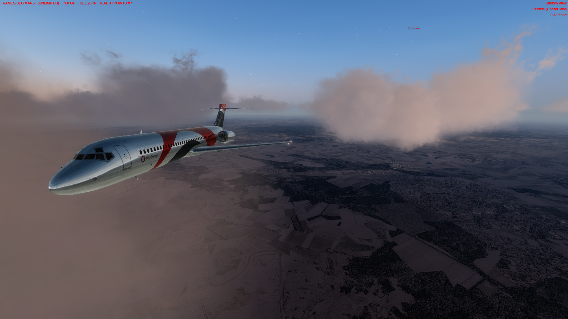 TFDI 717+ Tomato shade+ Rex +PTA +ORBX-6952 
