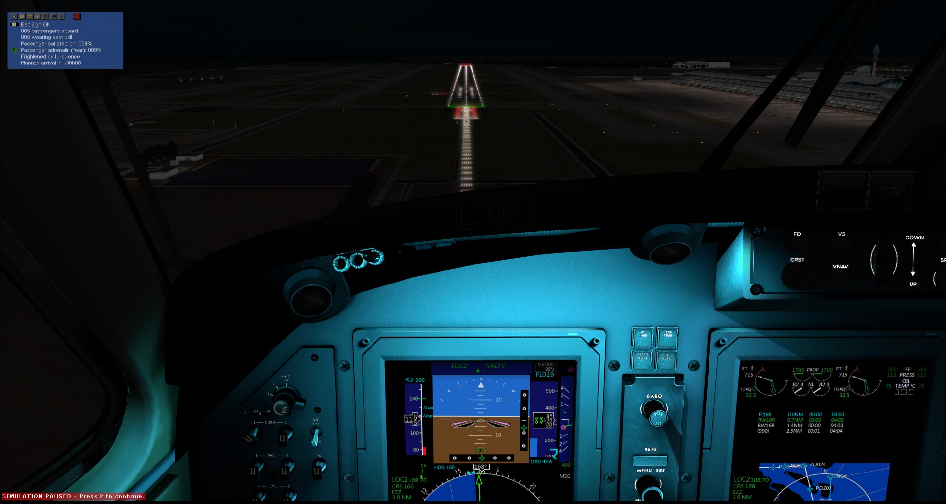 关于使用Carenado家的Proline21导航系统完成自动进近的操作分享-3780 