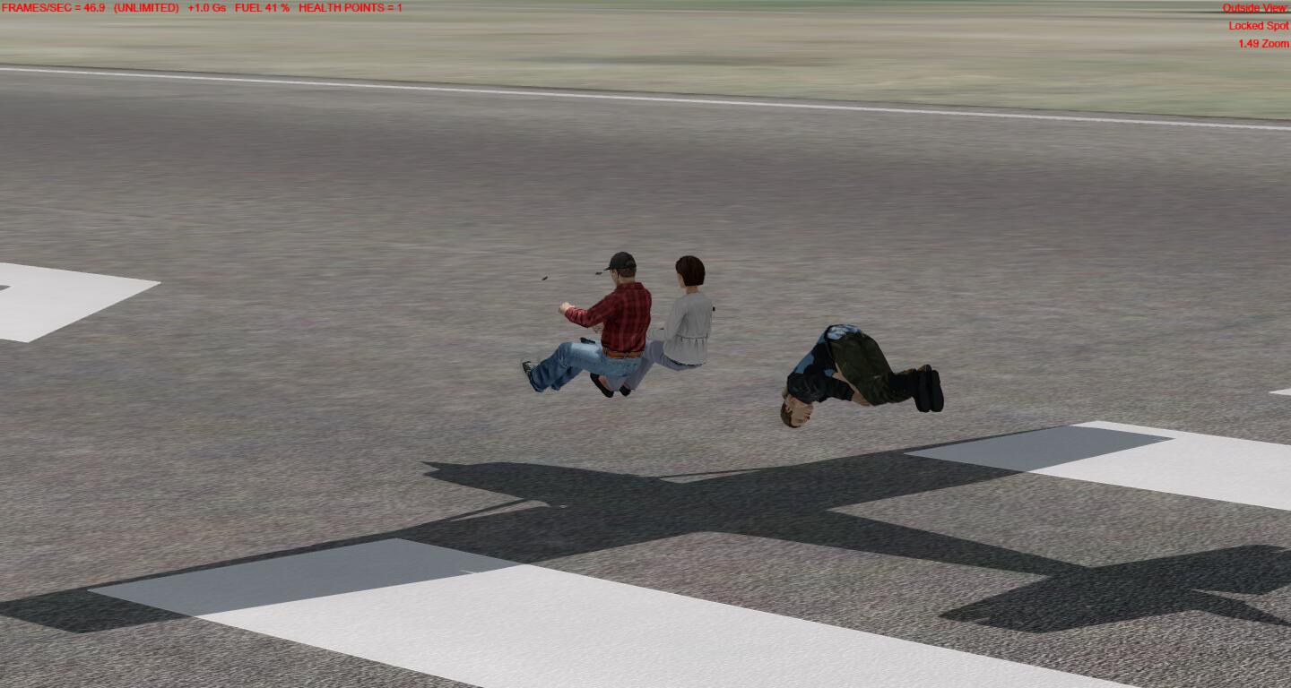 为何我的P3DV4会有这么诡异的现象-1848 