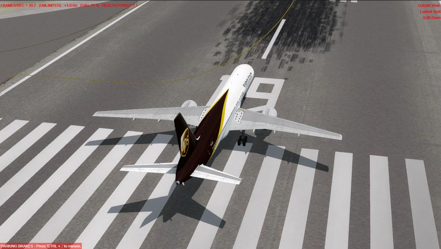 为何我的P3DV4会有这么诡异的现象-8930 