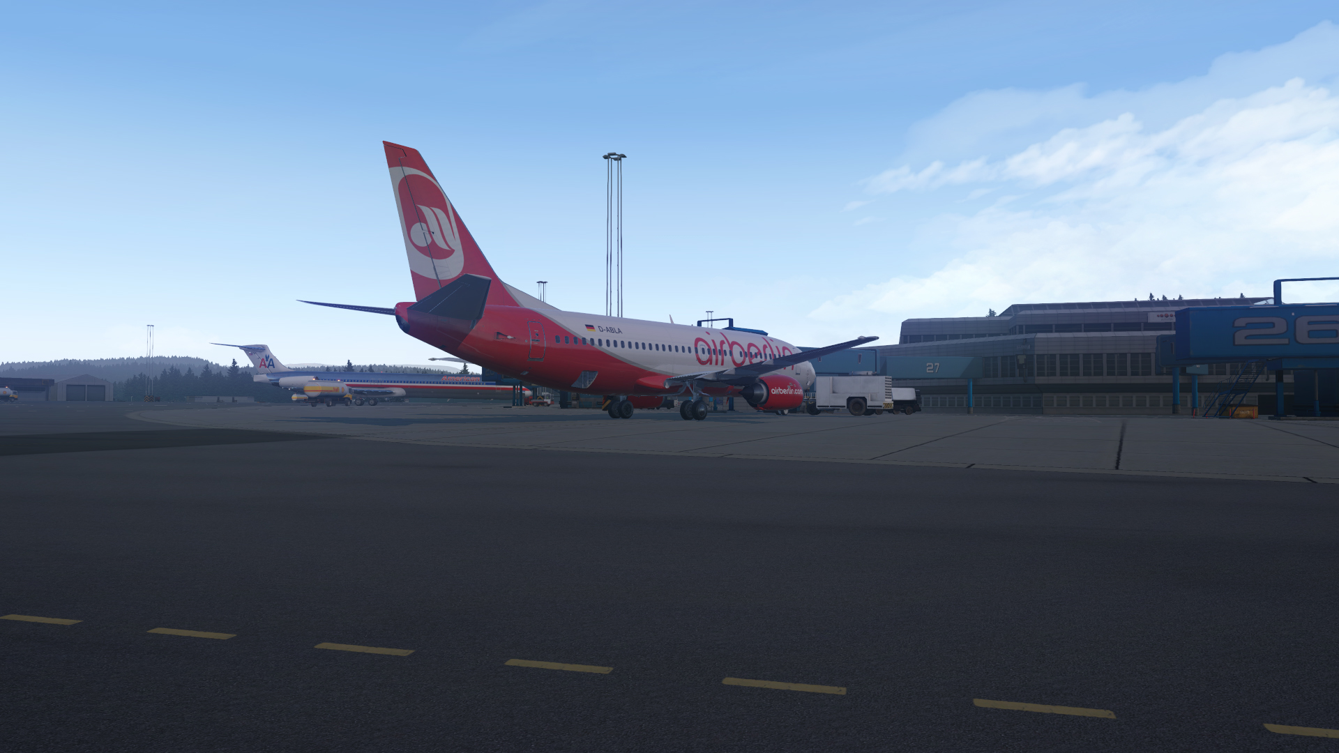 XP11的首次航线飞行 ENAL -ENBR-1525 