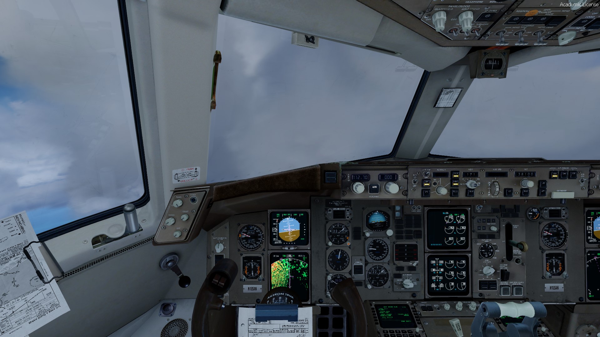 测试Captainsim Boeing 757-8569 