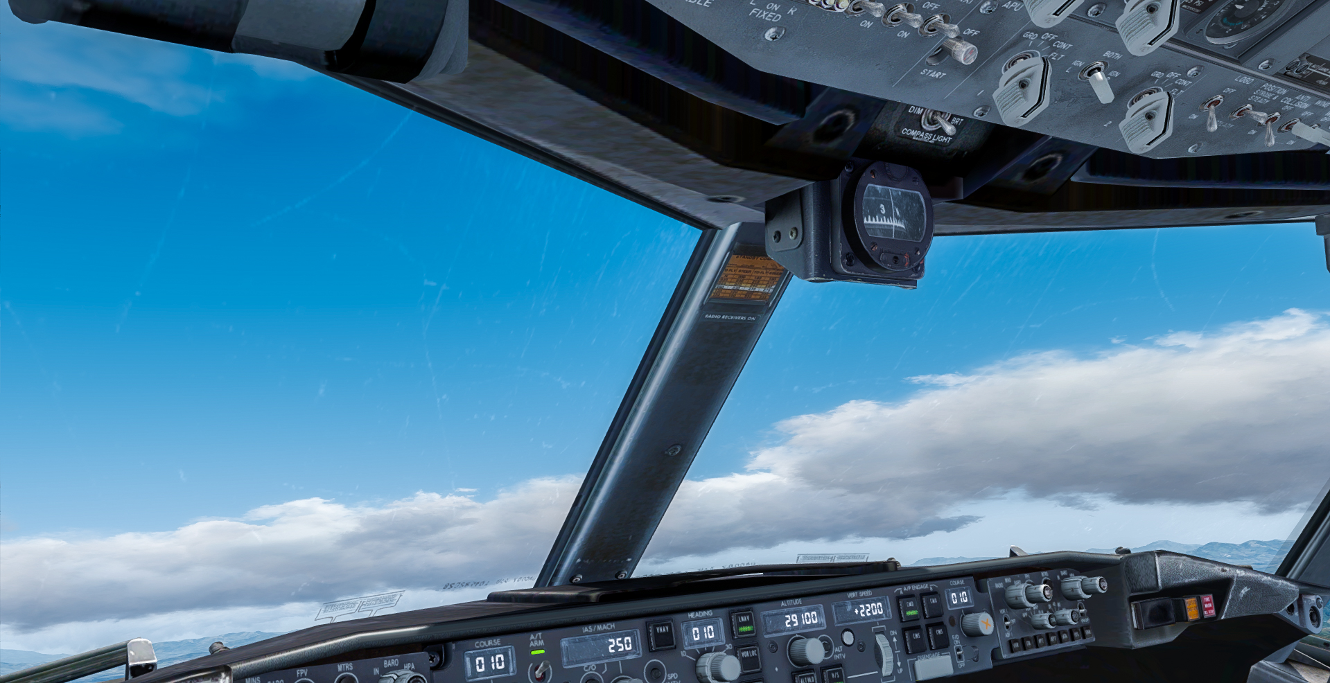 PMDG737NGX挡风玻璃灰尘和划痕补丁-9932 