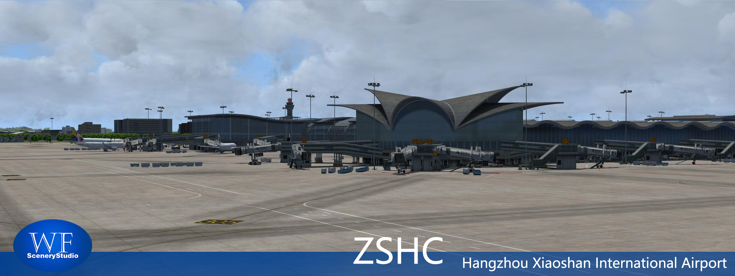 杭州萧山国际机场P3DV4版本发布-5407 