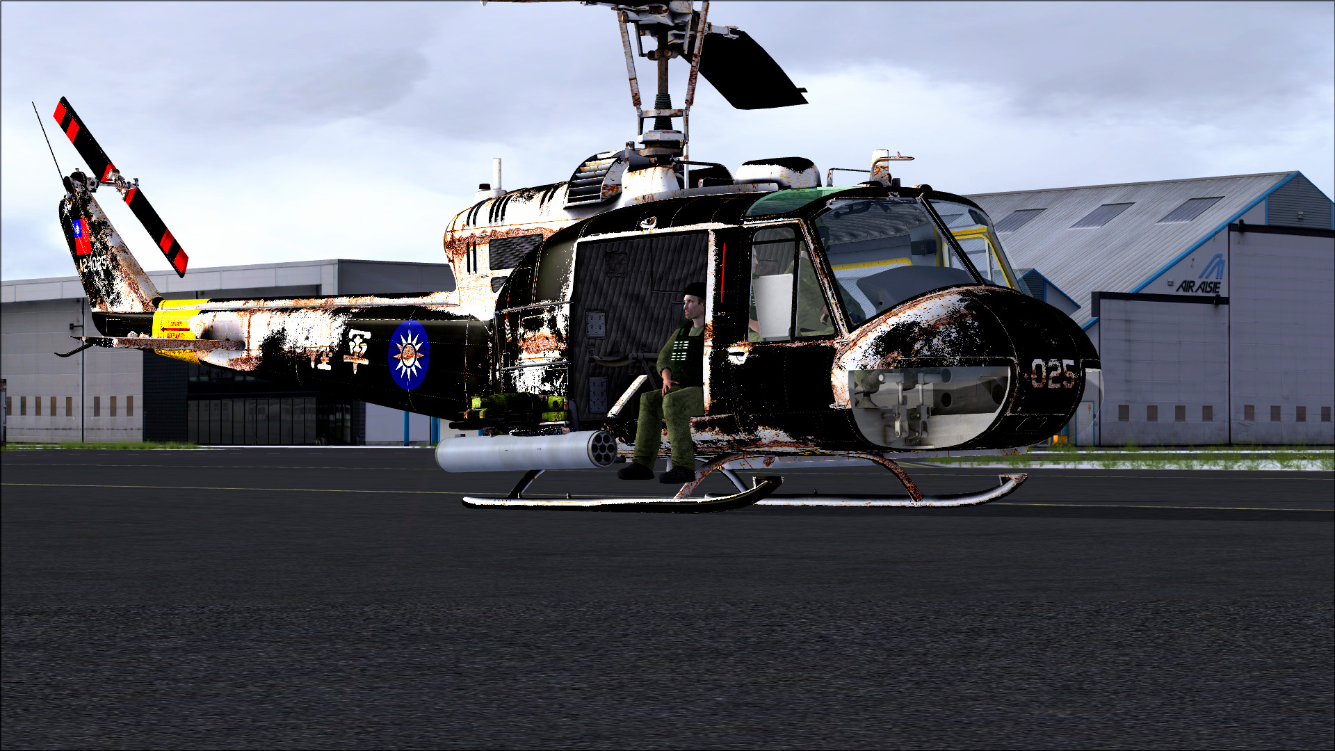 年代久远的国军飞机-6524 