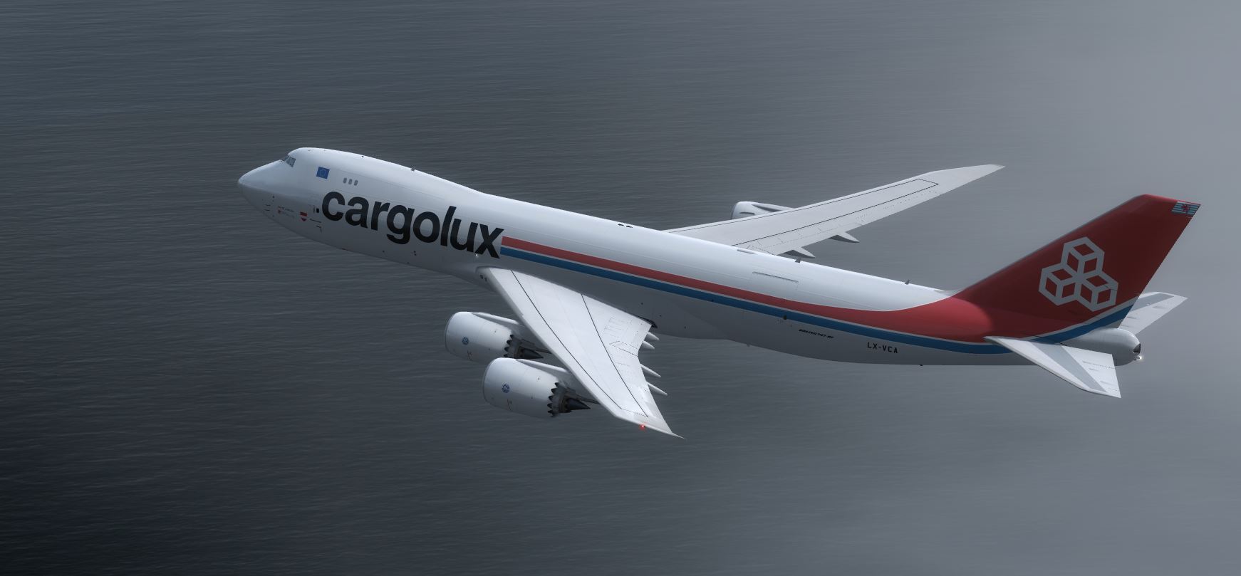 Boeing747-8 CargoLux test-2289 