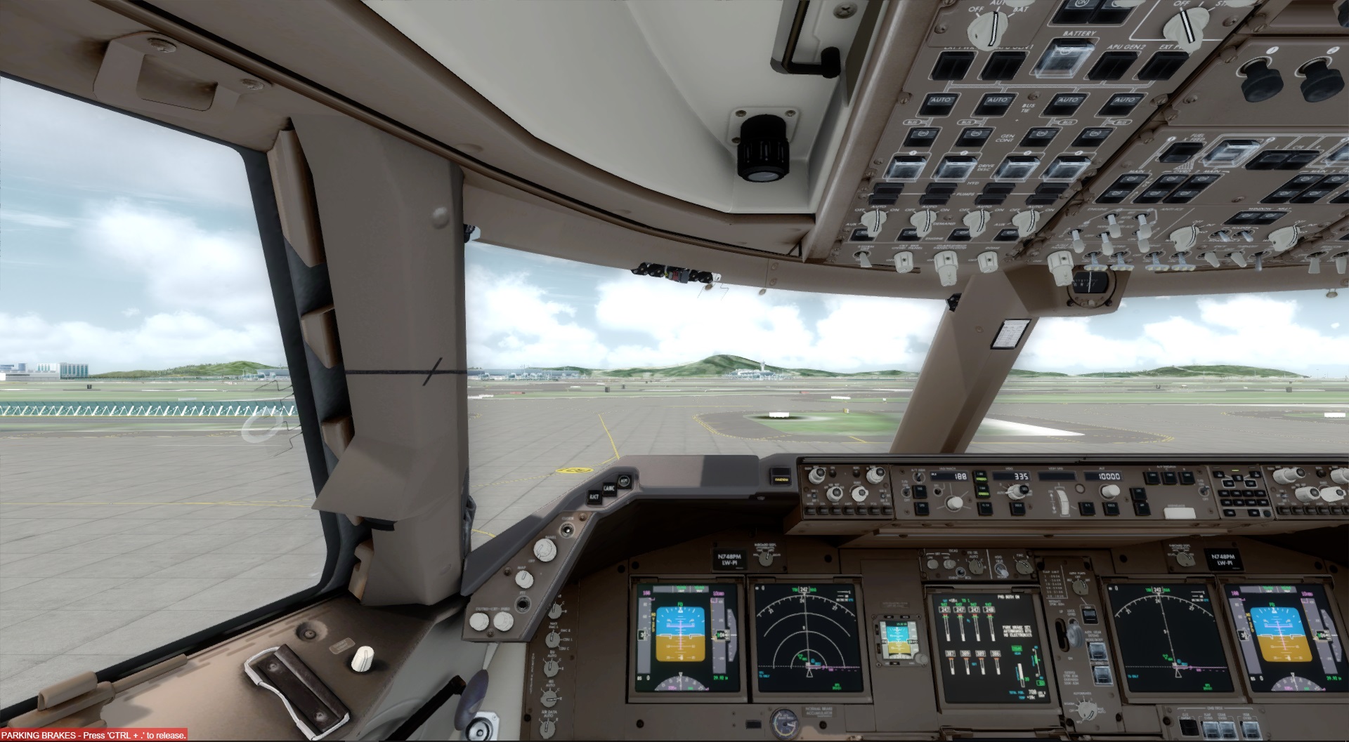 PMDG748使用老版本和谐我的试飞, RKSI-ZSSS-654 