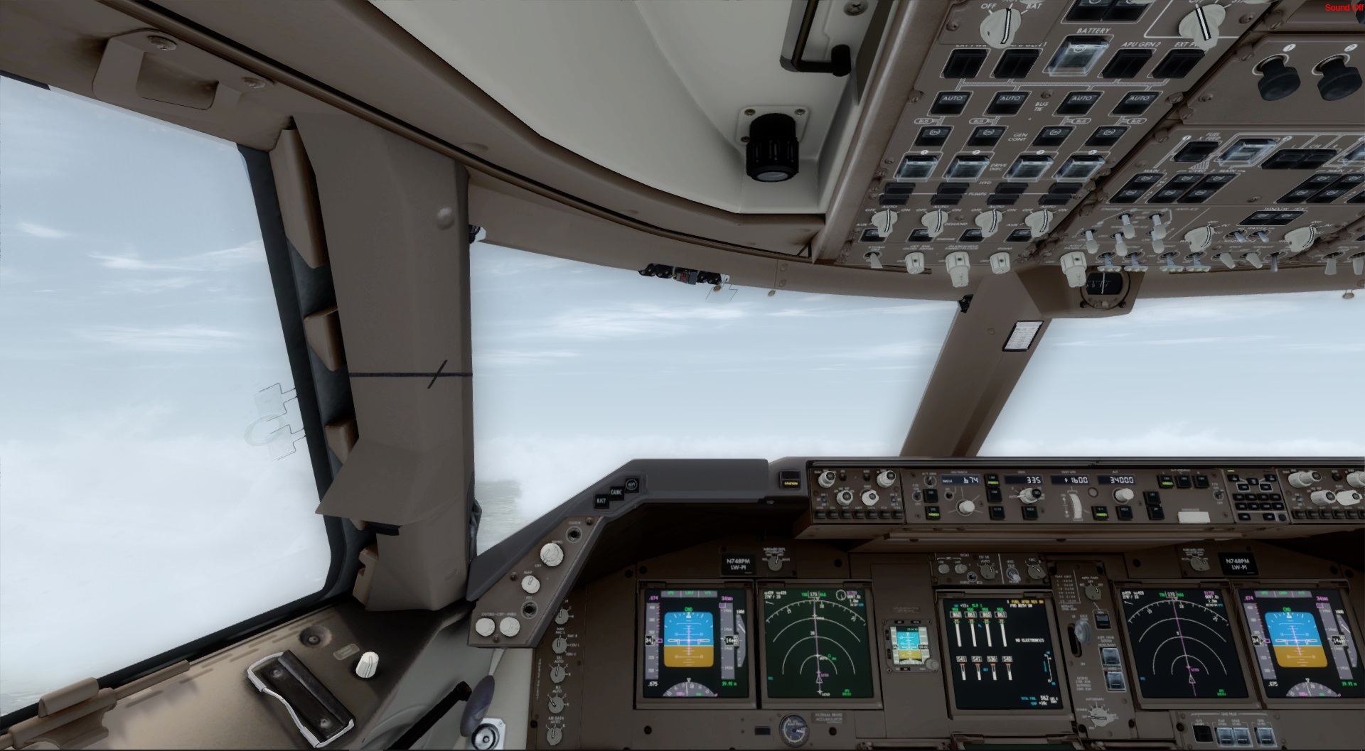 PMDG748使用老版本和谐我的试飞, RKSI-ZSSS-5151 