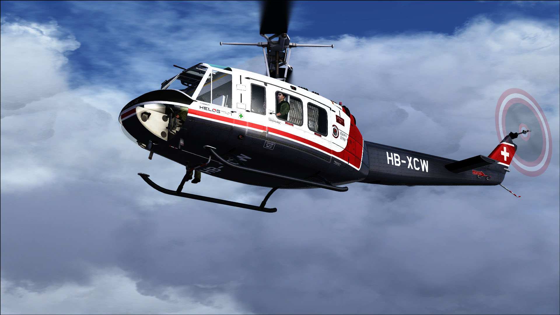 目前制作所有 MILVIZ Bell UH1 系列涂装-109 