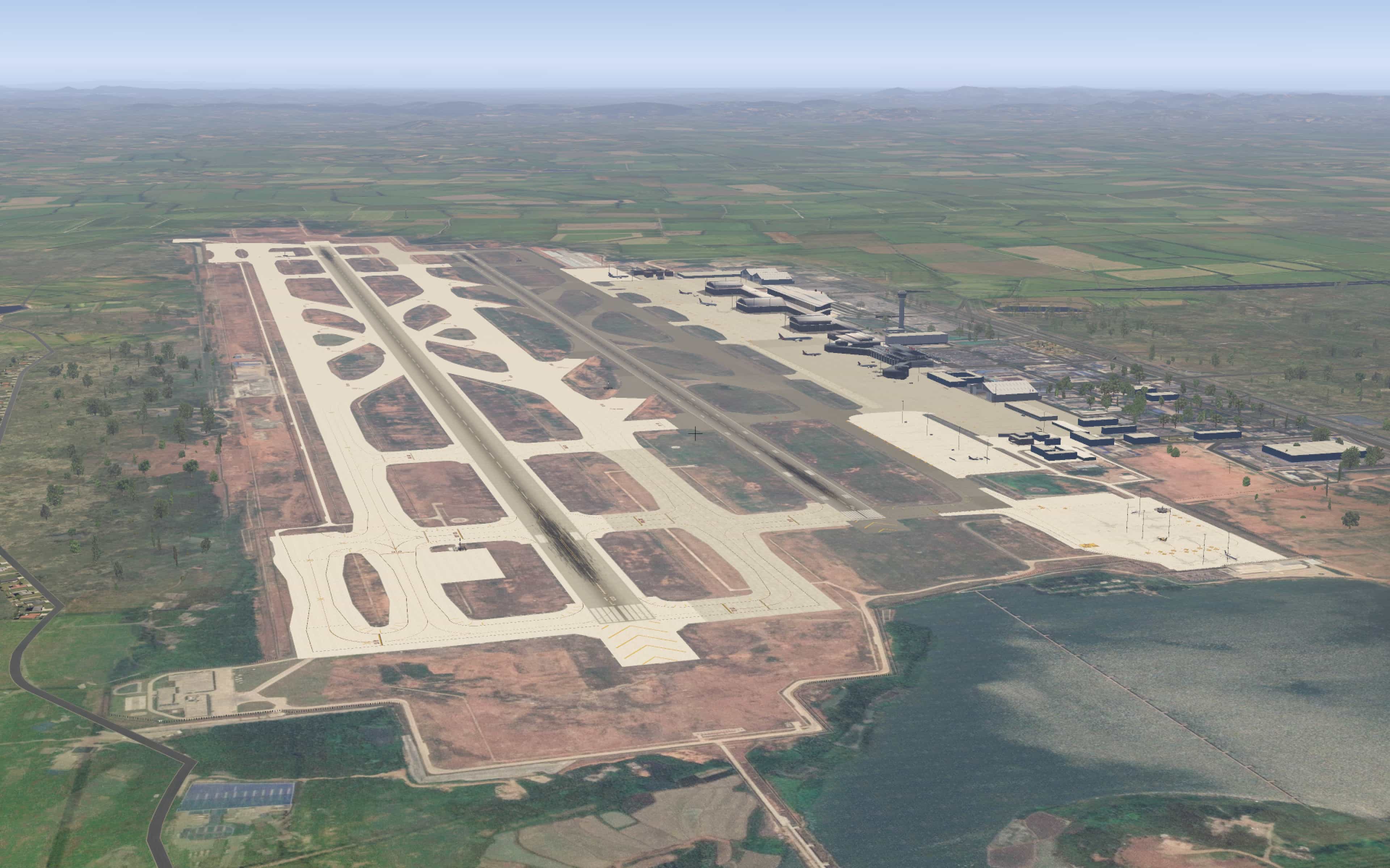 【联飞地景】ZGHA长沙黄花-简易版-6931 