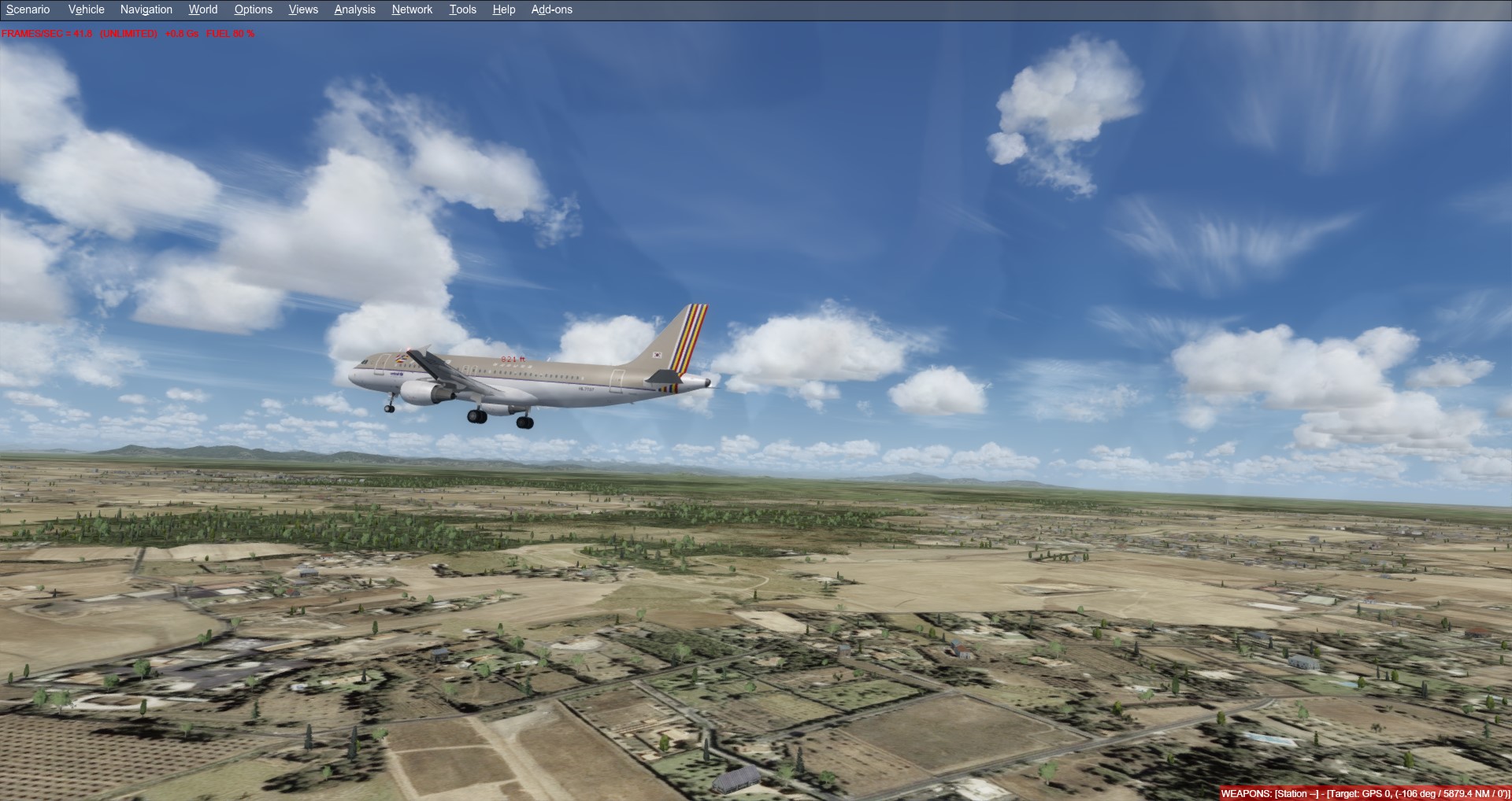 拦截棒子飞机，迫使其落地o(*￣︶￣*)o-6688 