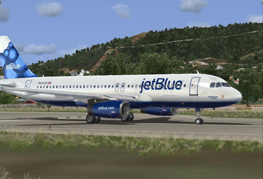Areosoft A320美国捷蓝航空涂装-7377 