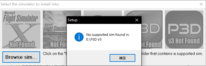 求助 GSX安装程序找不到 P3DV3-4695 