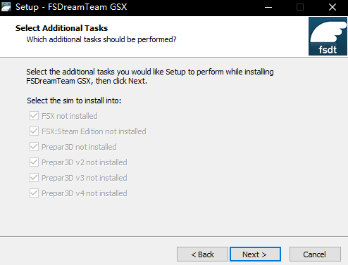 求助 GSX安装程序找不到 P3DV3-9803 
