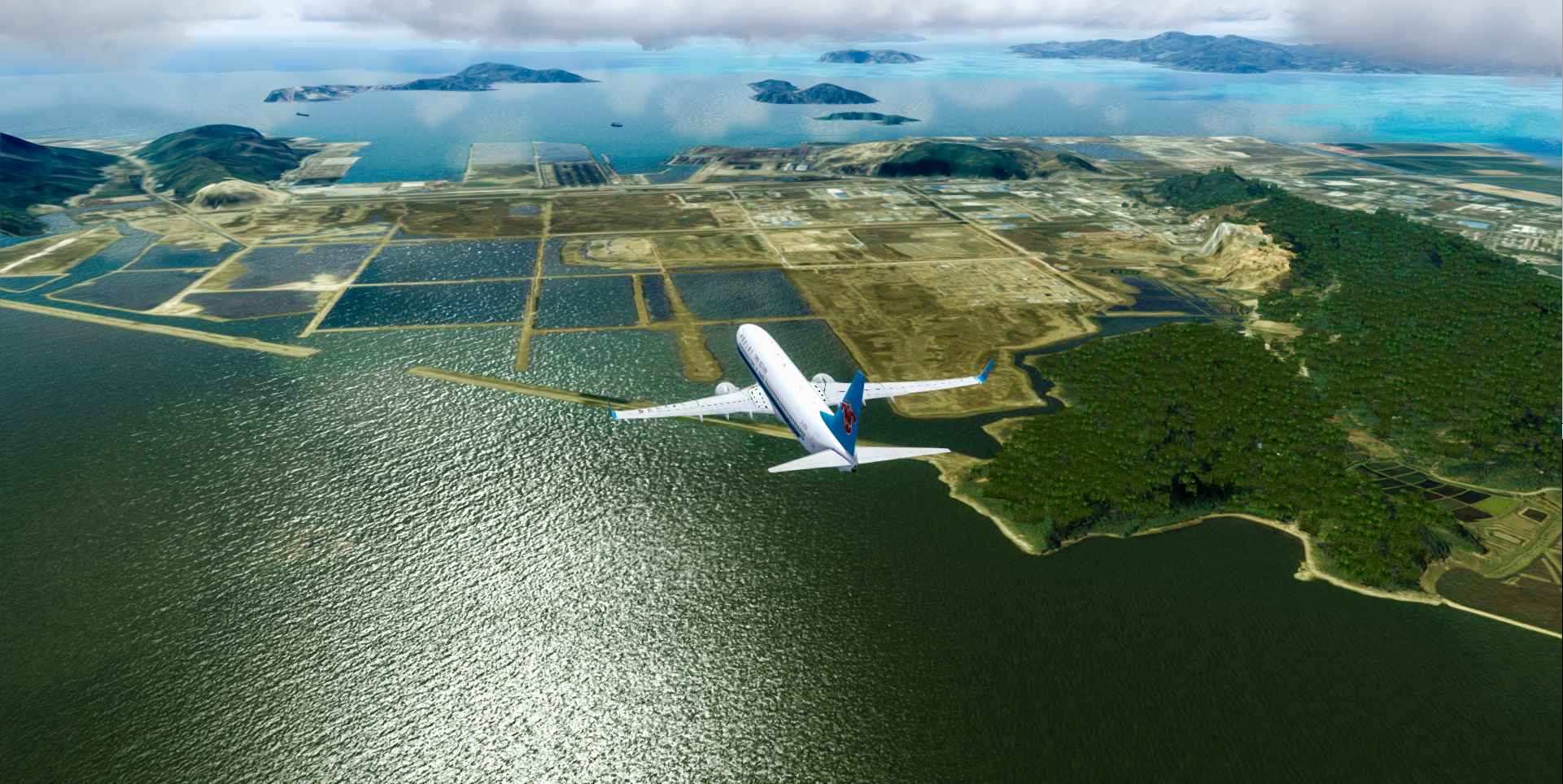 珠海航展【01】---P3D中的抵达-459 