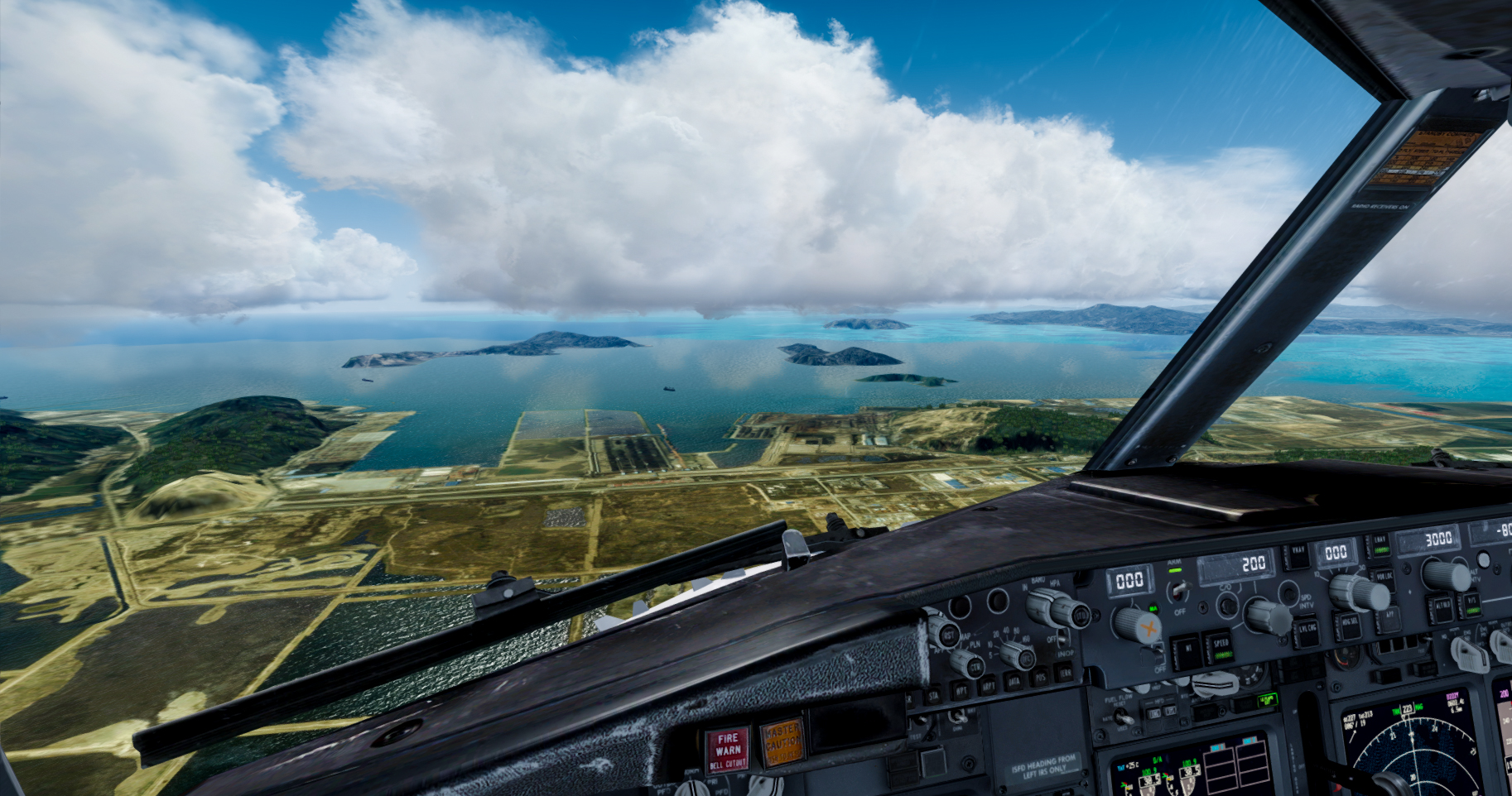 珠海航展【01】---P3D中的抵达-2198 