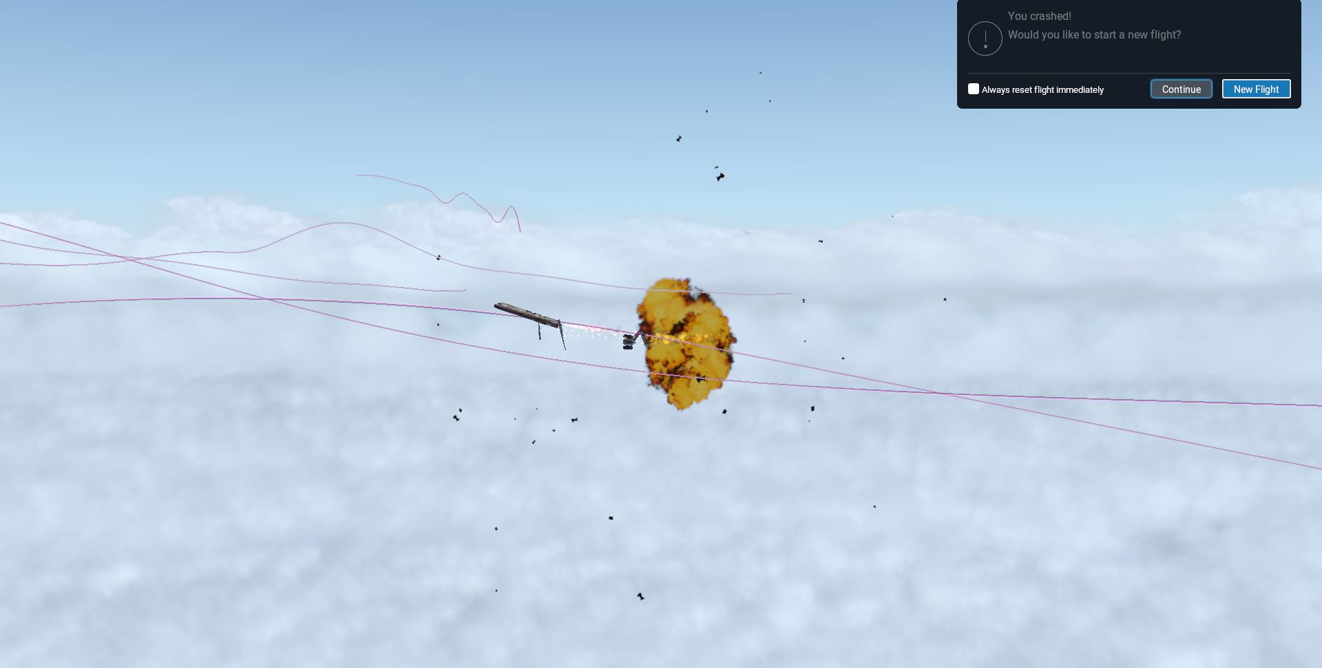 XP11又有新效果了-翼尖尾流与起火-4064 