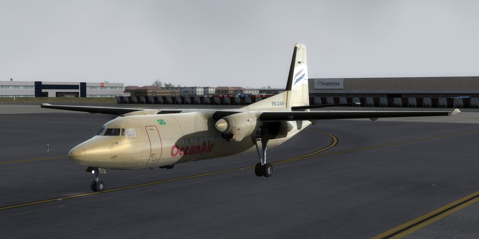 Fokker F50 Ocean Air @ LIML-9373 