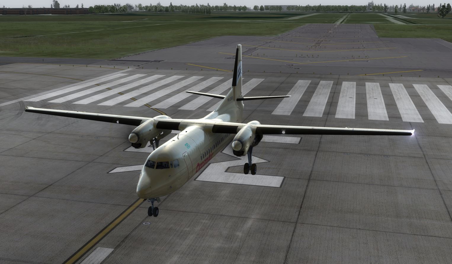 Fokker F50 Ocean Air @ LIML-9698 