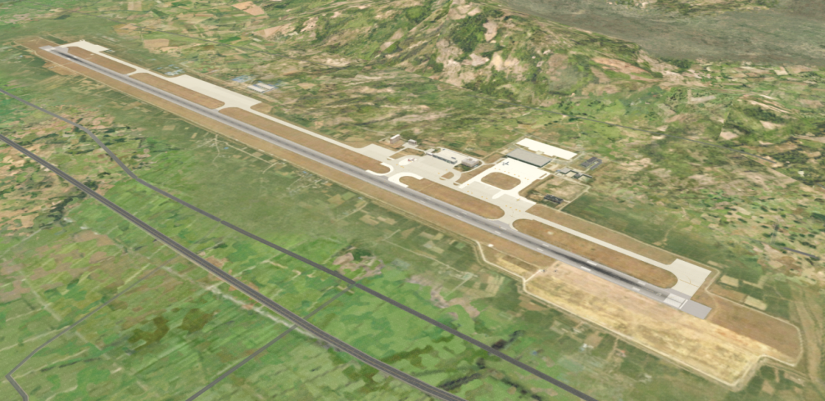 【联飞地景】ZUXC西昌青山机场-简易版-8884 