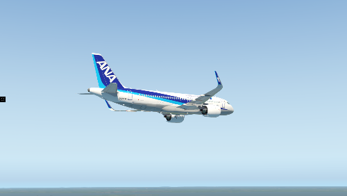 |新人首贴|自制 JAResign 涂装 ANA A320neo 試作V0.1-9781 
