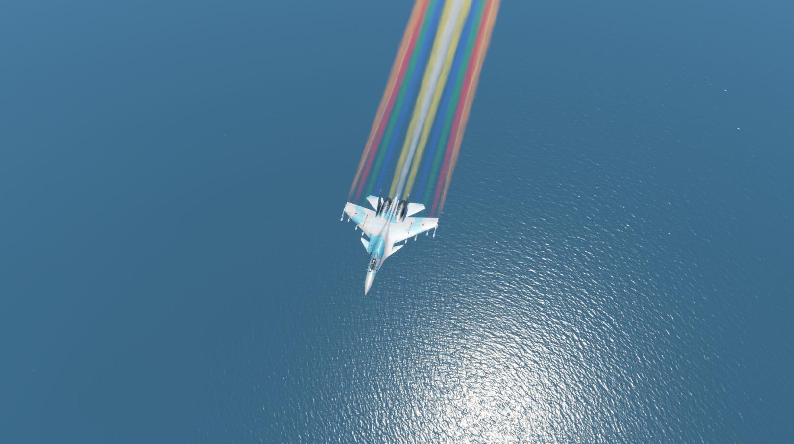 SU33被我玩疯了，太漂亮了，这身形！！送金币啦哈！-1758 