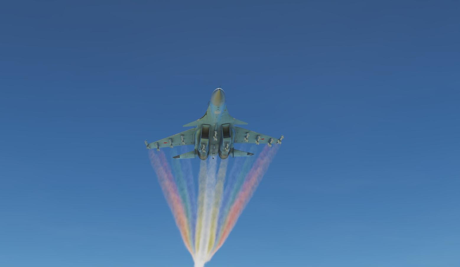 SU33被我玩疯了，太漂亮了，这身形！！送金币啦哈！-2317 