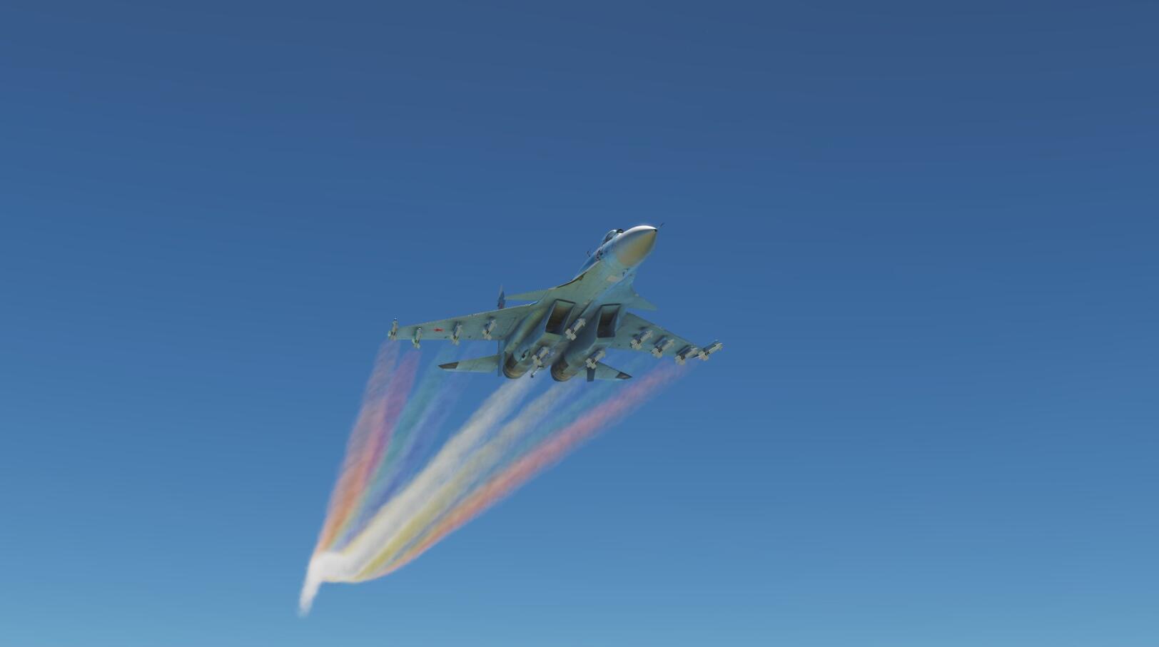 SU33被我玩疯了，太漂亮了，这身形！！送金币啦哈！-1097 