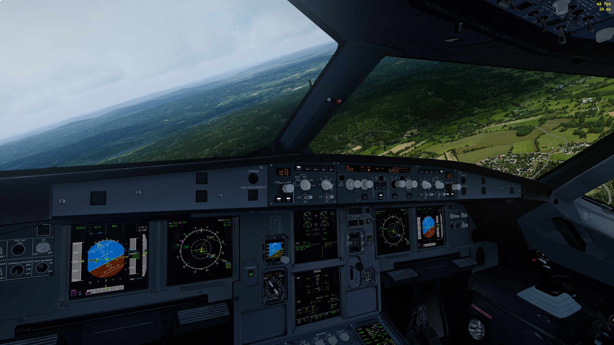 波音转空客320，奥斯陆机场五边练习-6775 