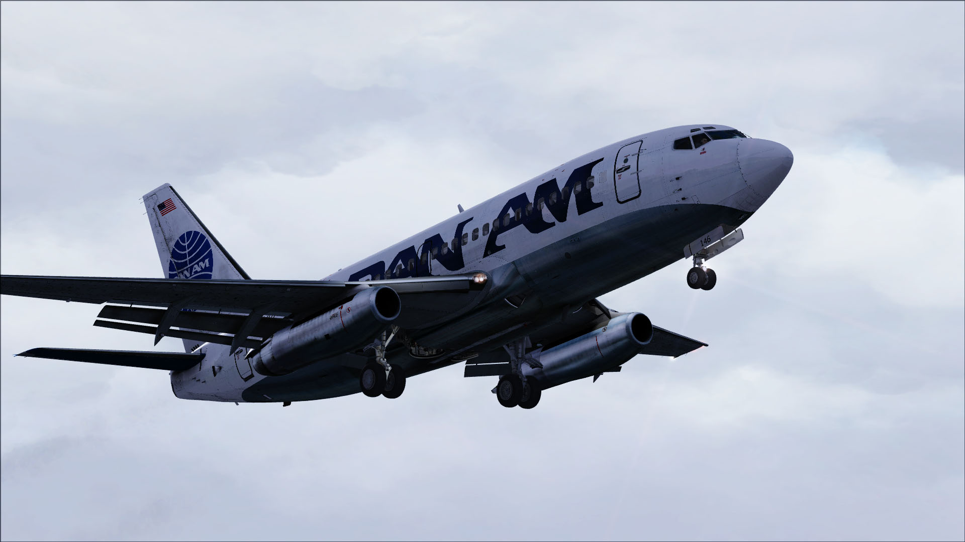 天空上的老飞机-1827 