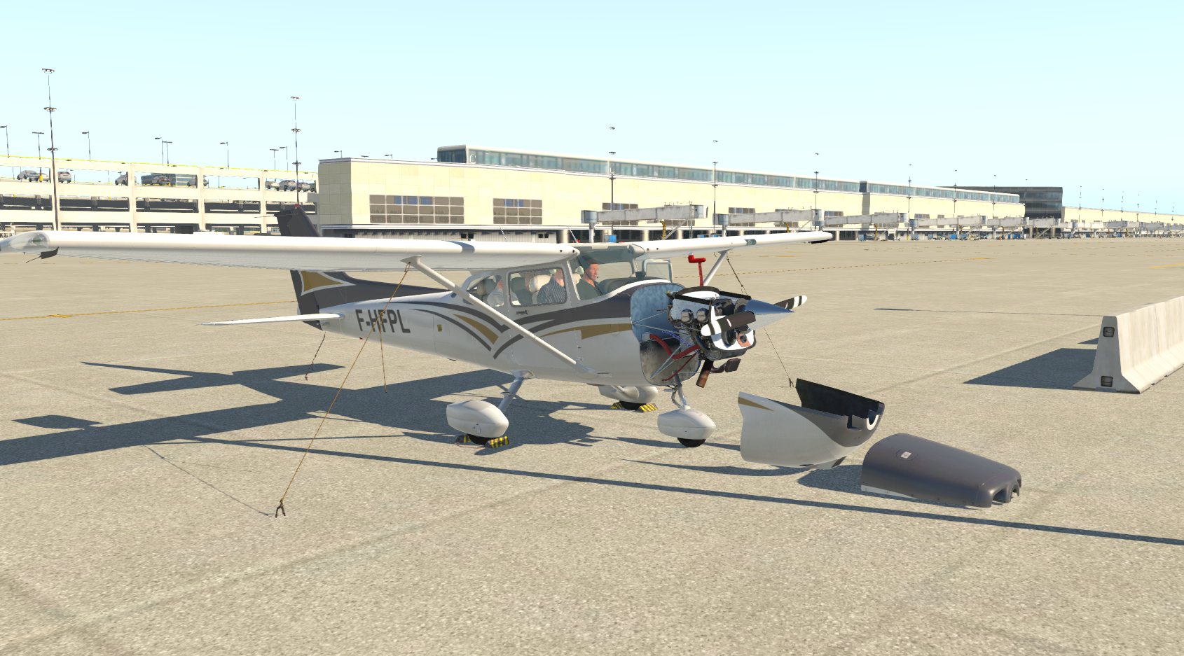 买个飞机什么都要自己修累呀-2241 