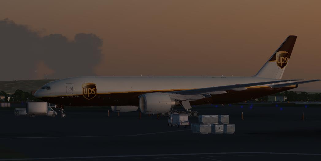 再也不相信PMDG777的自动油门了-8888 